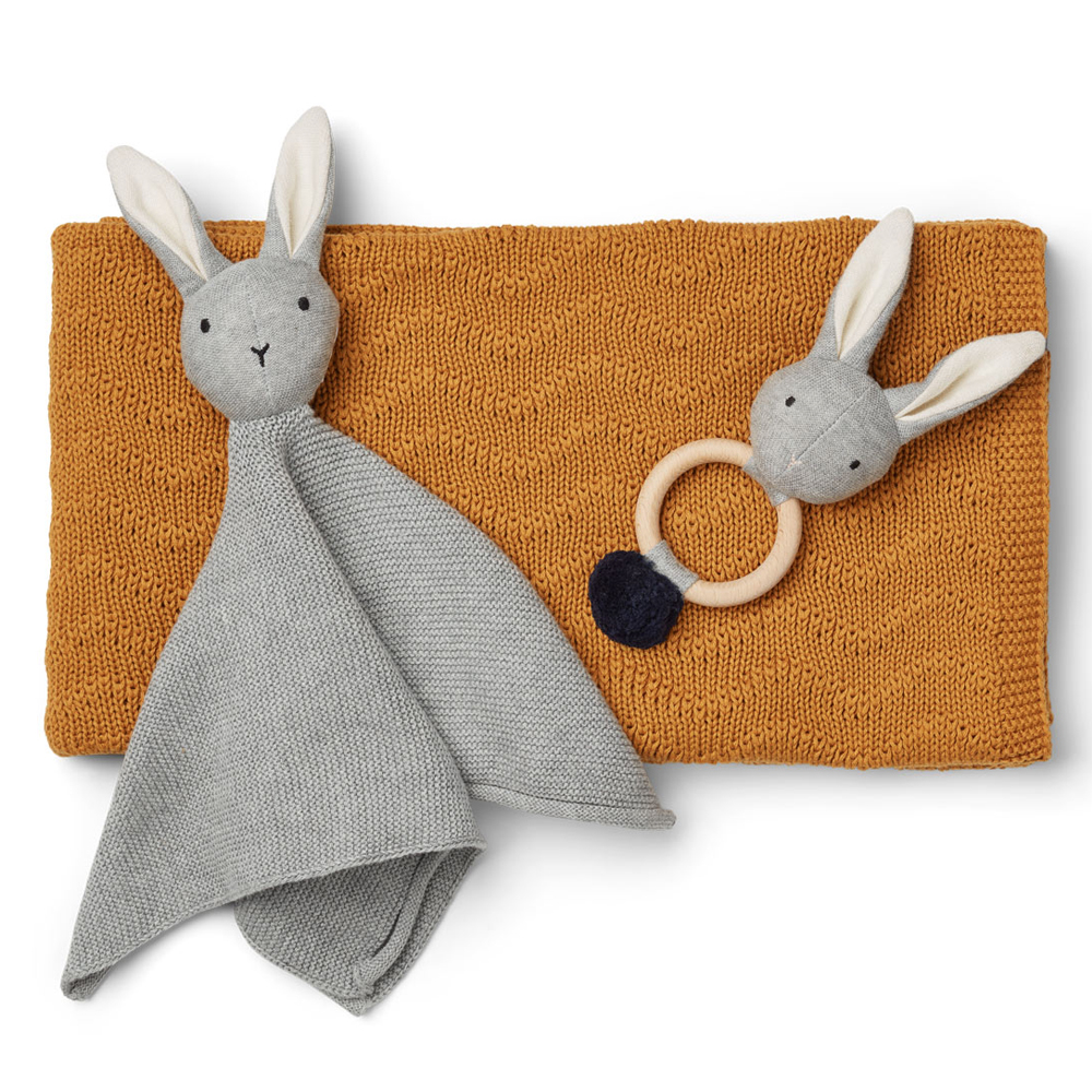 Coffret cadeau de naissance Petra - Moutarde - Liewood