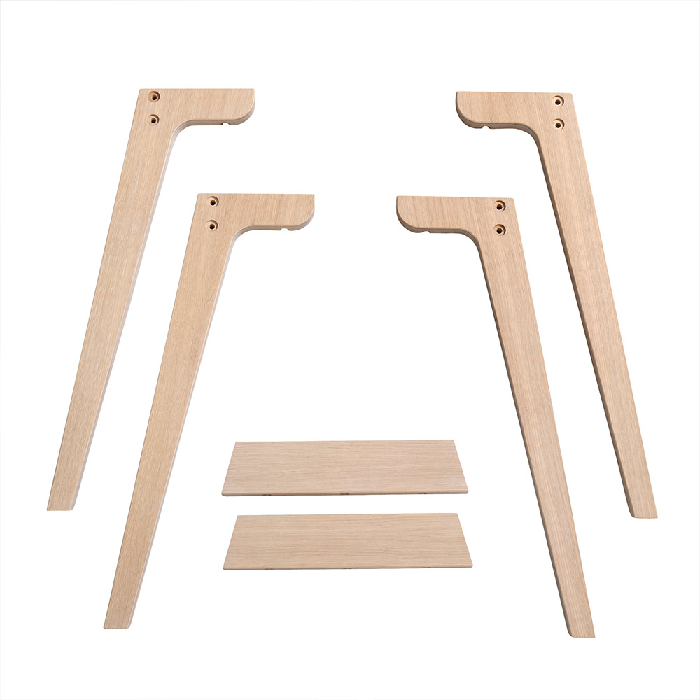 Pieds longs pour Bureau Wood - Oliver Furniture