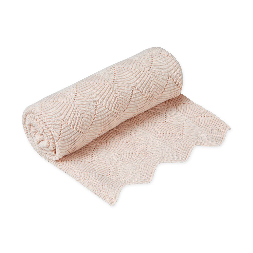 Couverture Bebe Festonnee Rose Poudre Cam Cam Pour Chambre Enfant Les Enfants Du Design