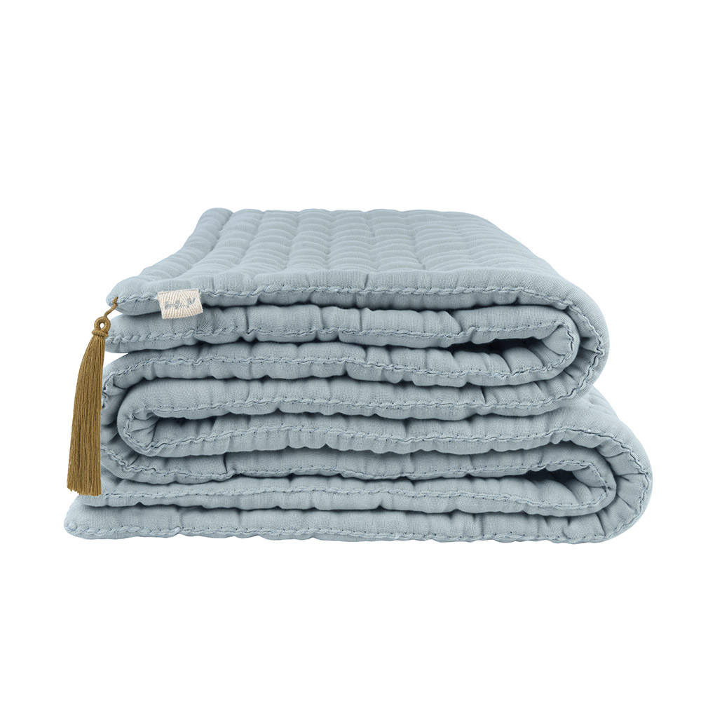 Plaid Tatami Sweet Blue - Bleu clair