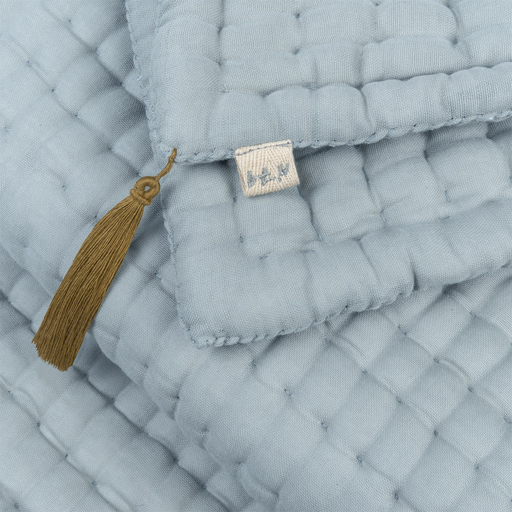 Plaid Tatami Sweet Blue - Bleu clair