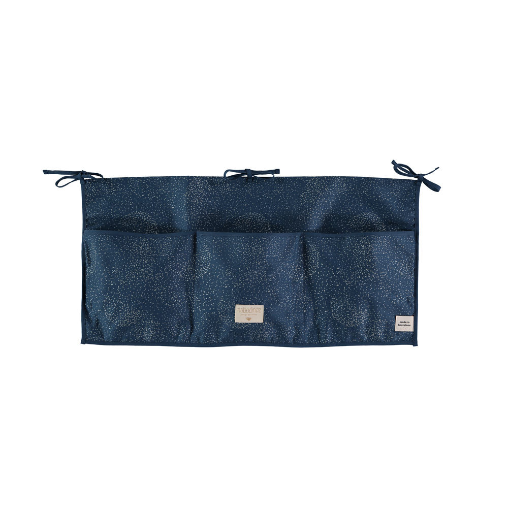 Pochette de rangement Merlin bubble Elements - Bleu marine - Nobodinoz