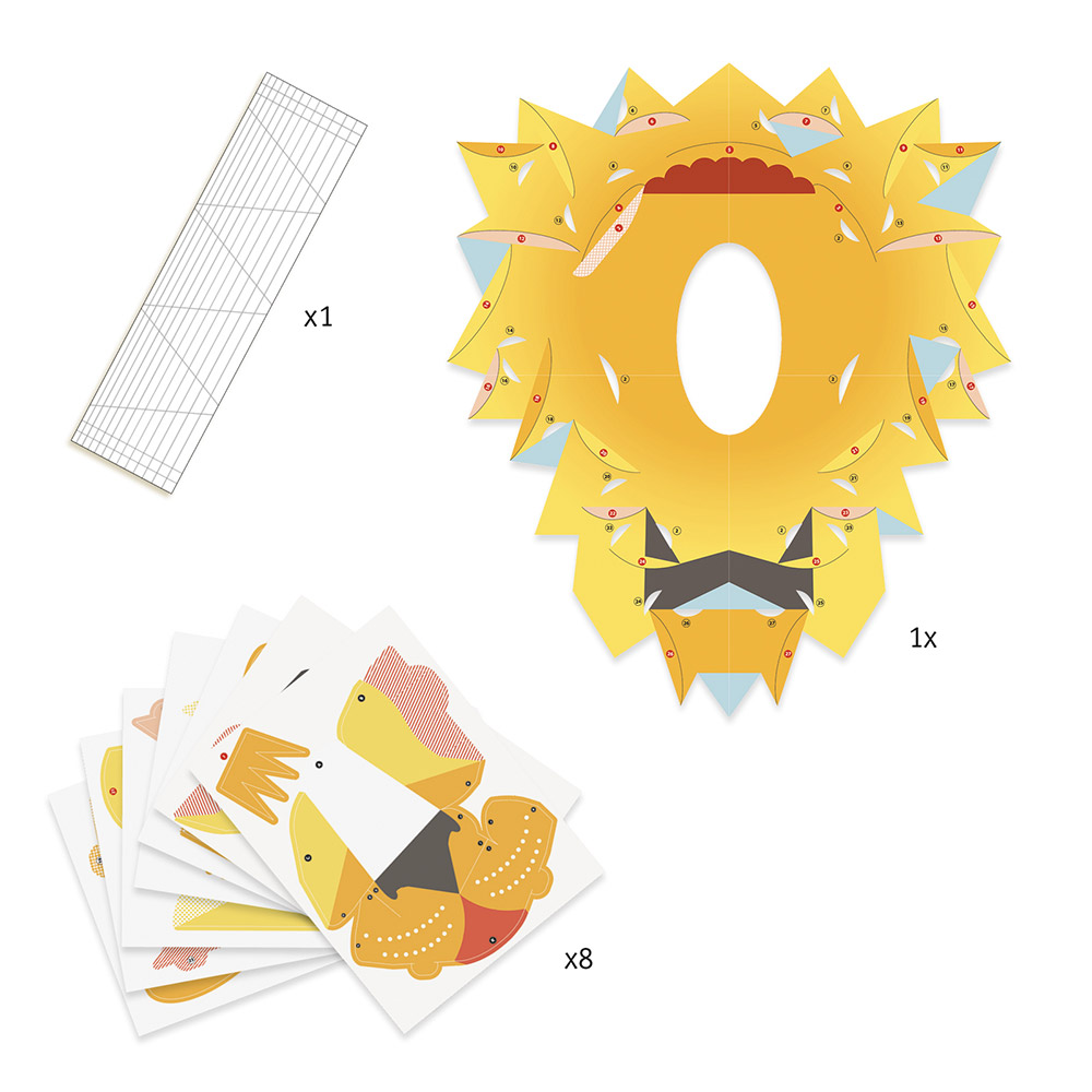 Activité Poster 3D - The King - Djeco