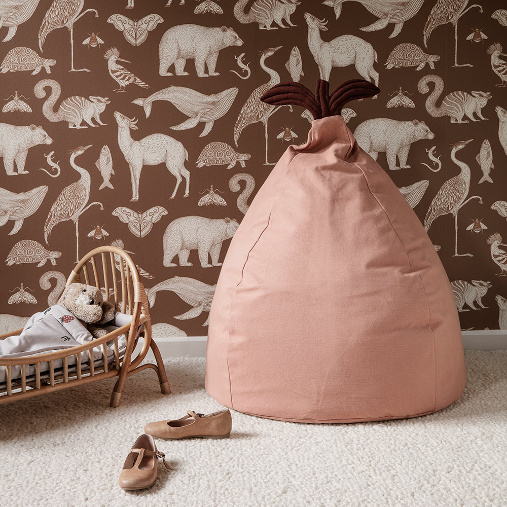Pouf Poire - Vieux rose - Ferm Living