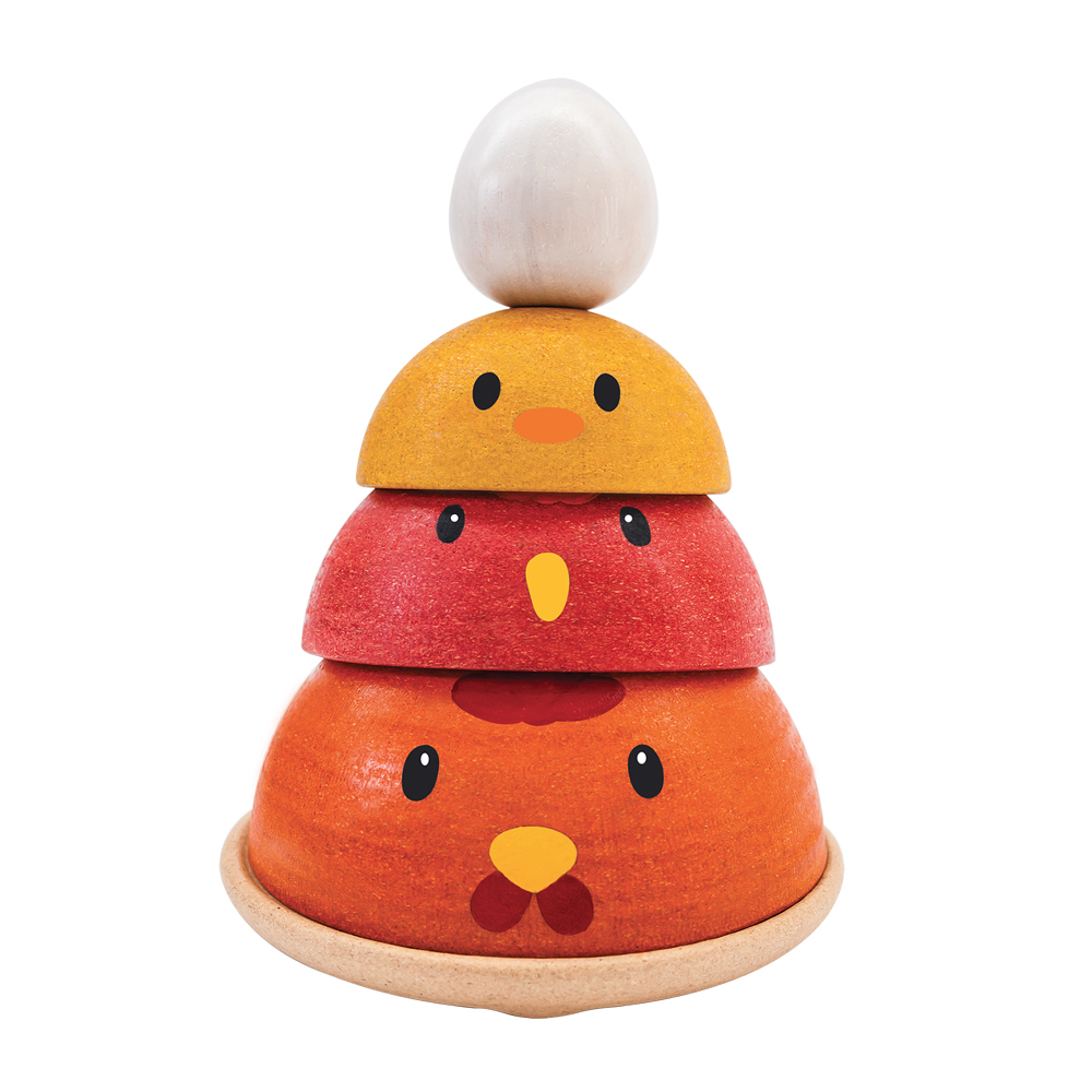 Poule à empiler - Plan Toys