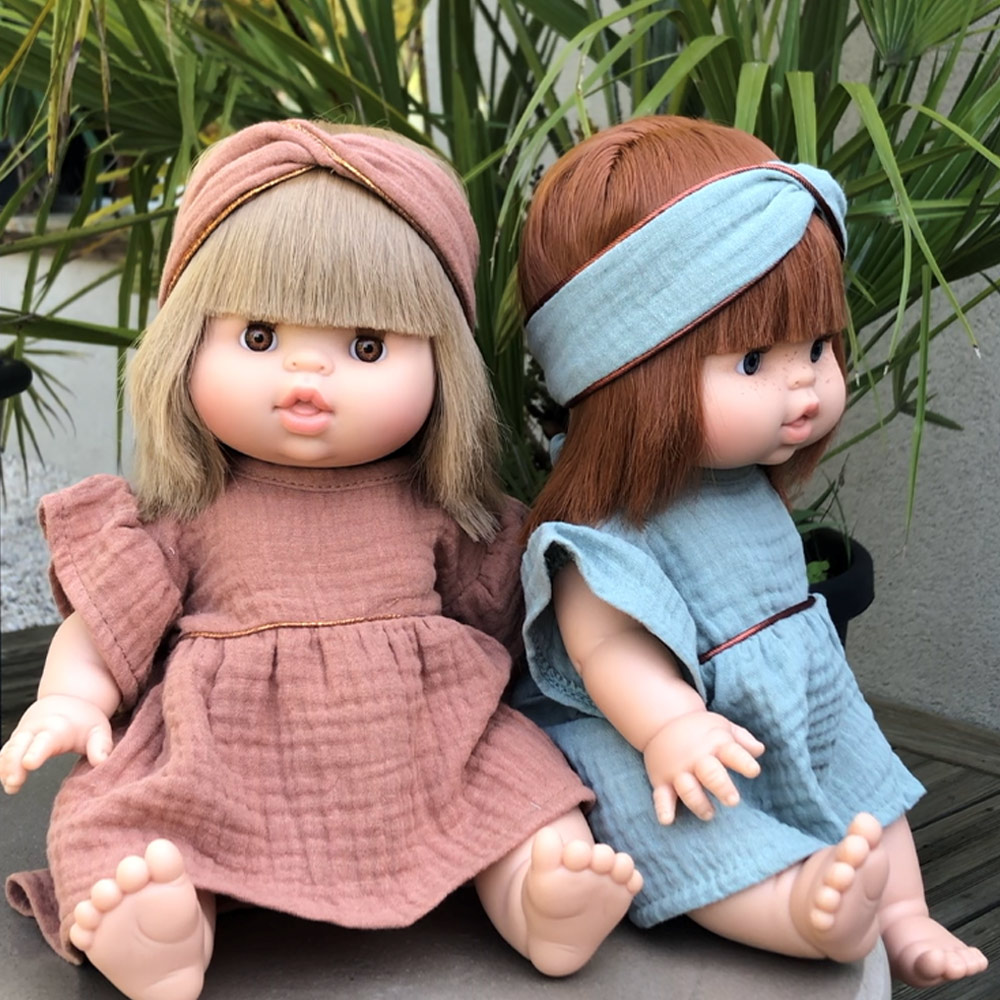 Poupée Gordis Zoé et sa robe Daisy - Cassonade Minikane