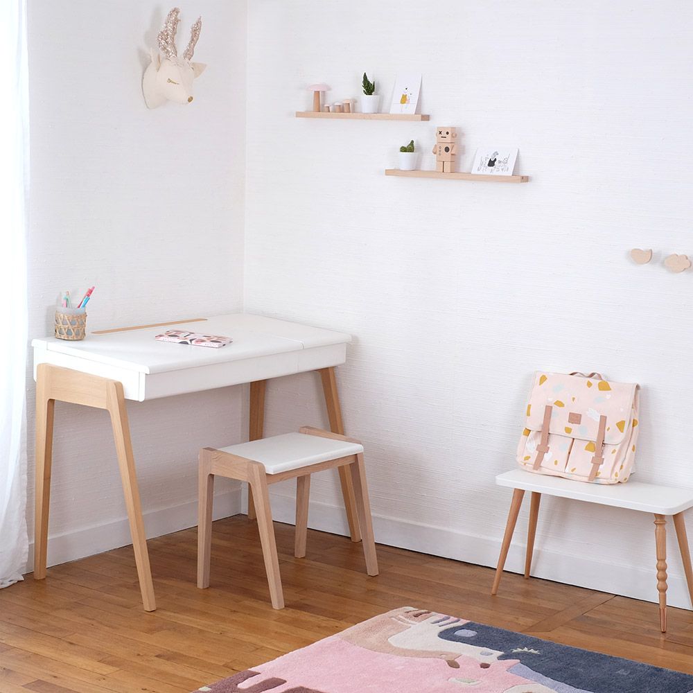Bureau Enfant My Great Pupitre - Blanc - Jungle by Jungle
