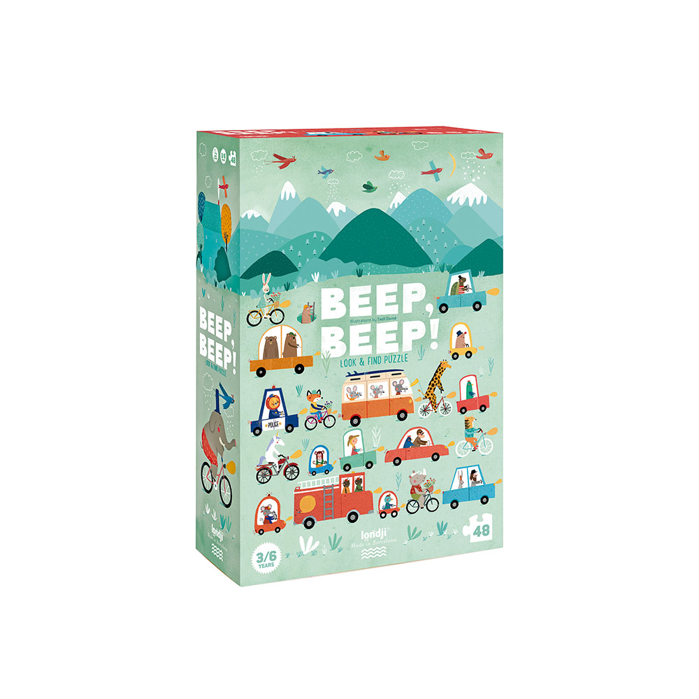 Puzzle Circuit Beep Beep! - Londji