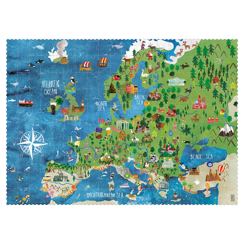 Puzzle Discover Europe Londji