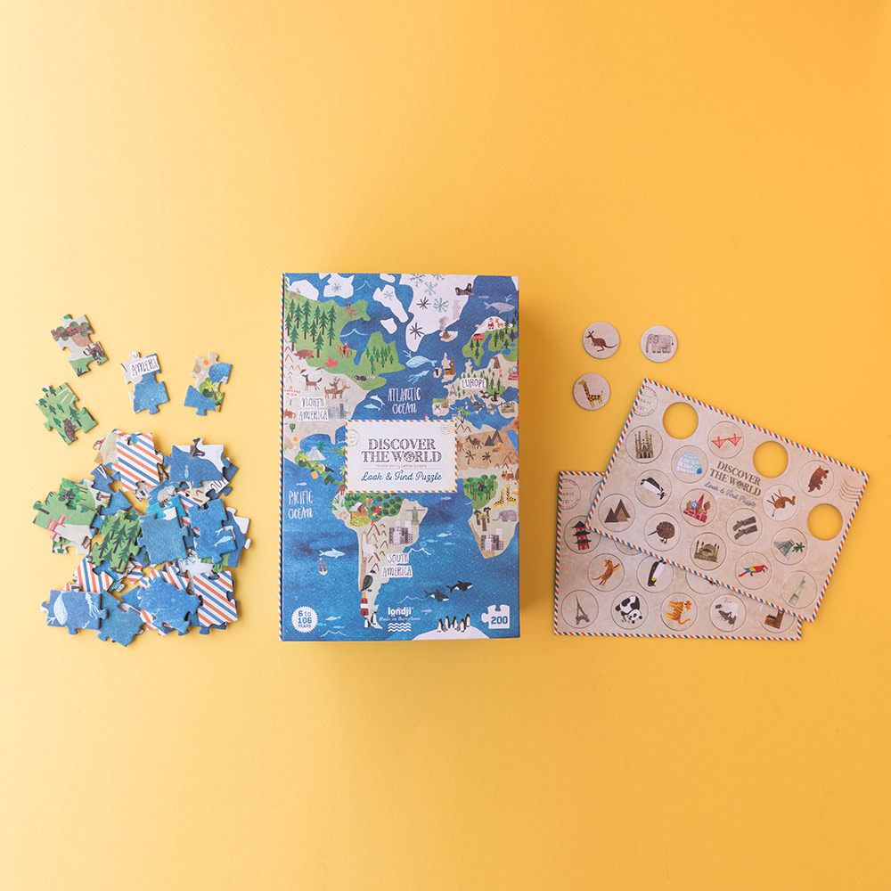 Puzzle Discover the World - Londji