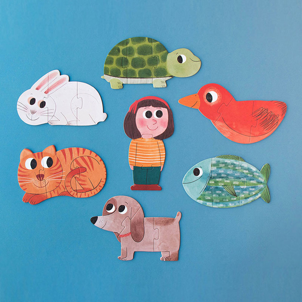 Puzzle I love My Pets Londji