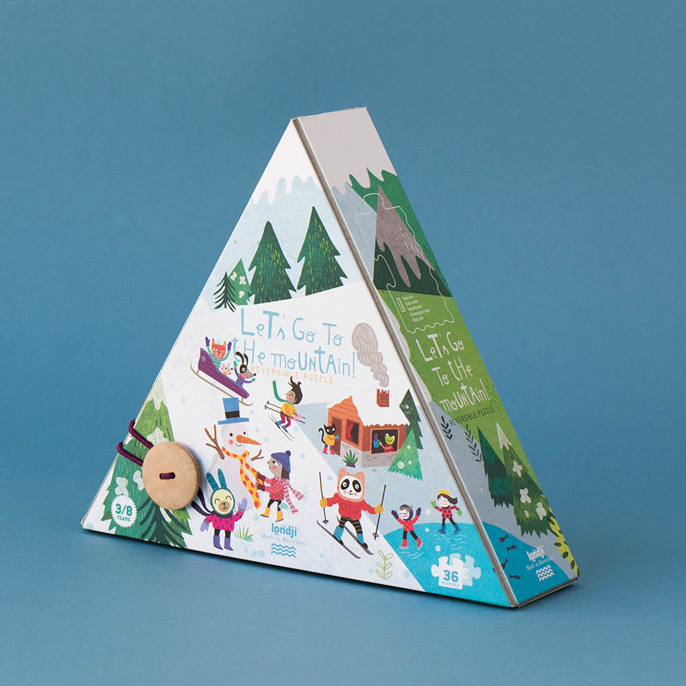 Puzzle réversible Let's Go To The Mountain - Londji