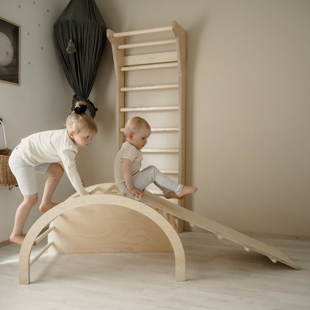 Rampe de Toboggan TUOHI - Bouleau Fitwood