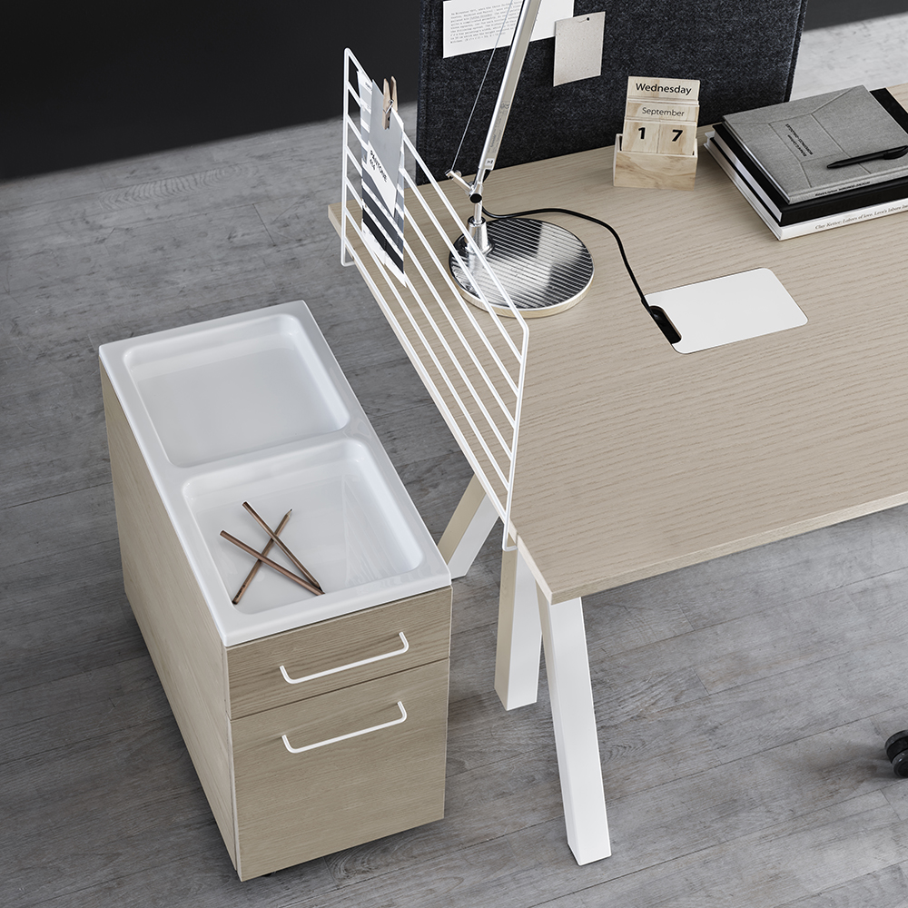 Caisson mobile - Frêne - String Furniture