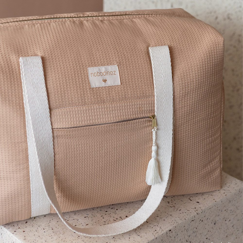 Sac de Maternité Imperméable Opera - Nude - Nobodinoz