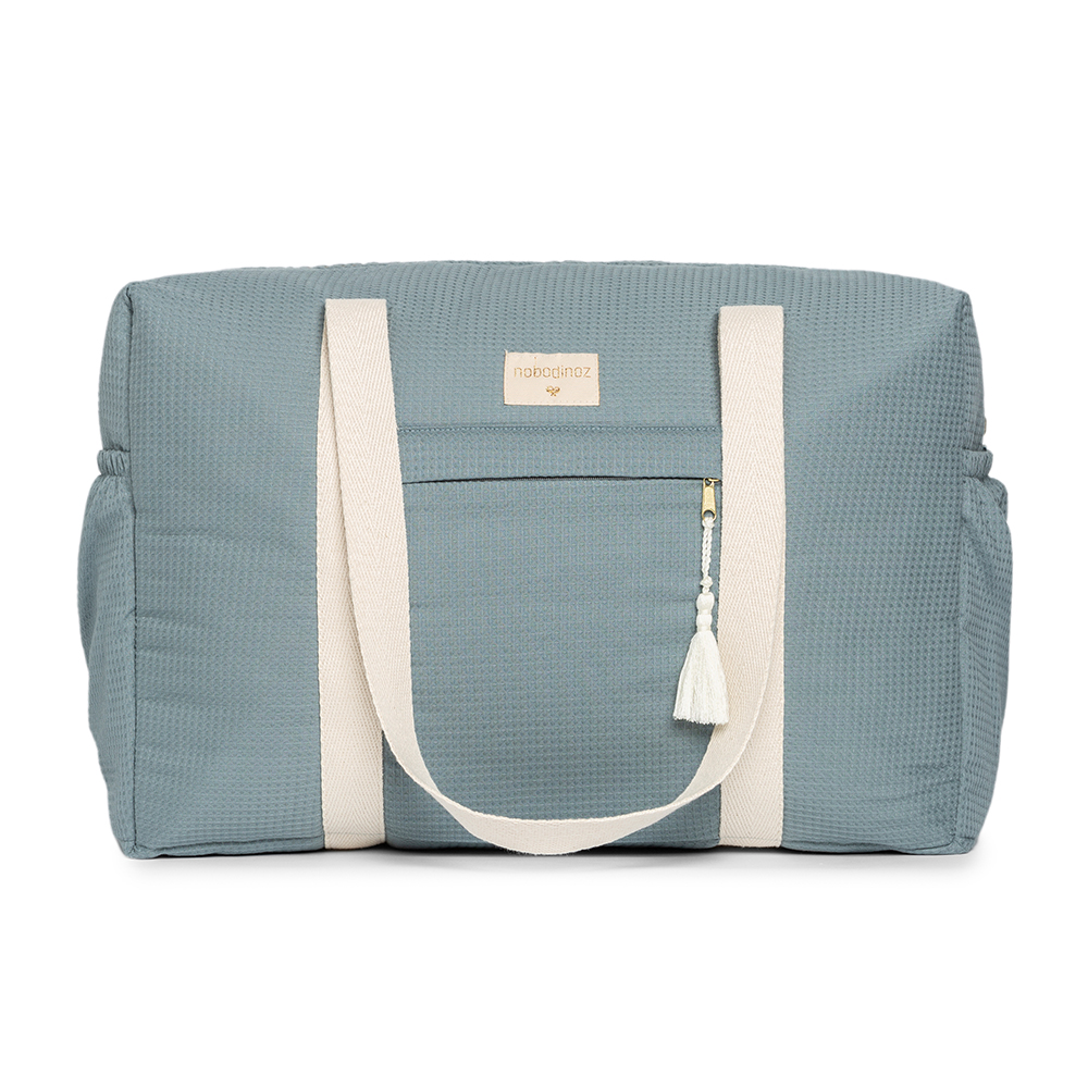 Sac de Maternité Imperméable Opera - Bleu Stone - Nobodinoz