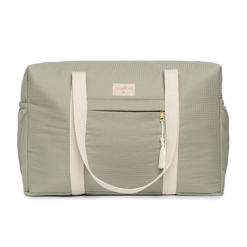 Sac de Maternité Imperméable Opera - Vert Laurier - Nobodinoz