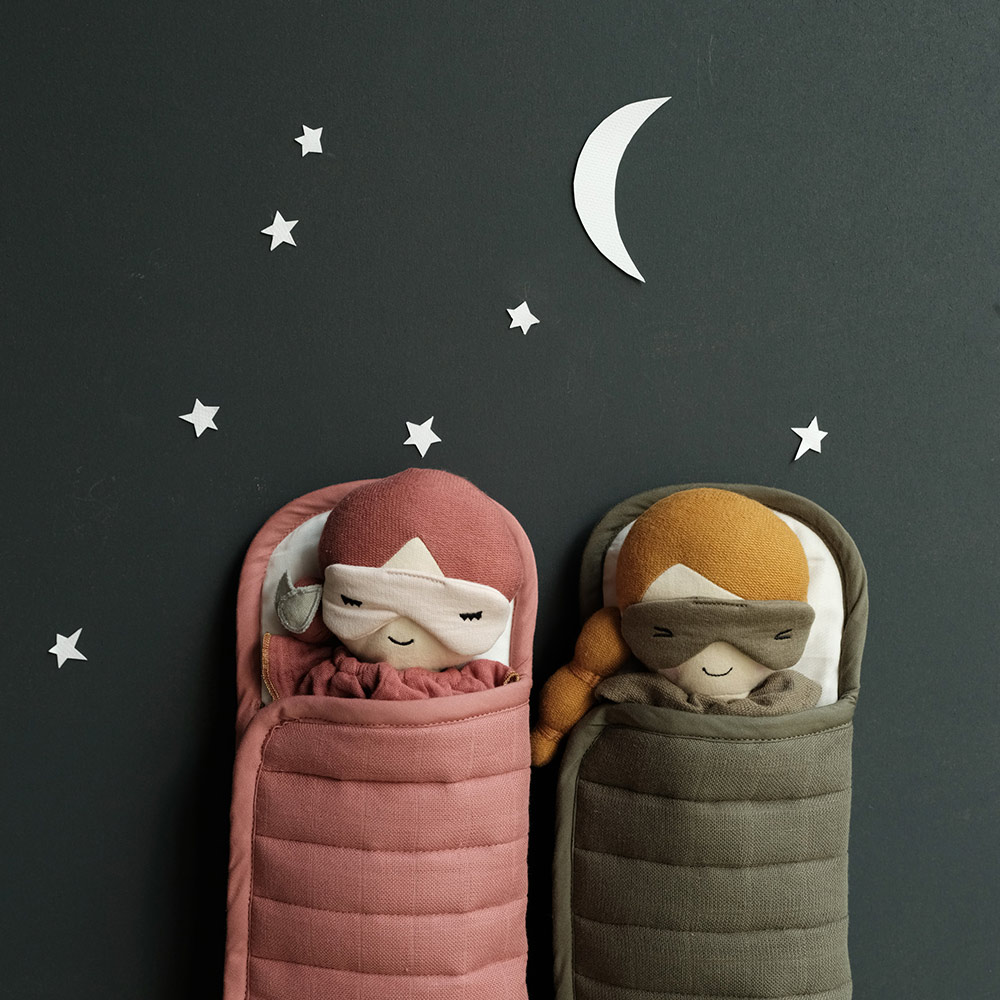 Sac de Couchage pour Poupée - Terracotta - Fabelab