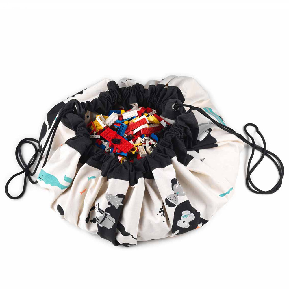 Sac - Tapis de jeux Carte du Monde - Play et Go