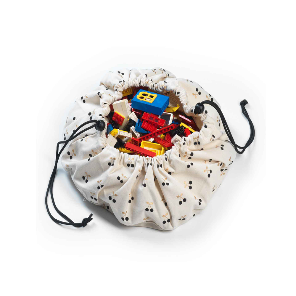 Sac de jeux Cherry mini - Ecru - Play et Go