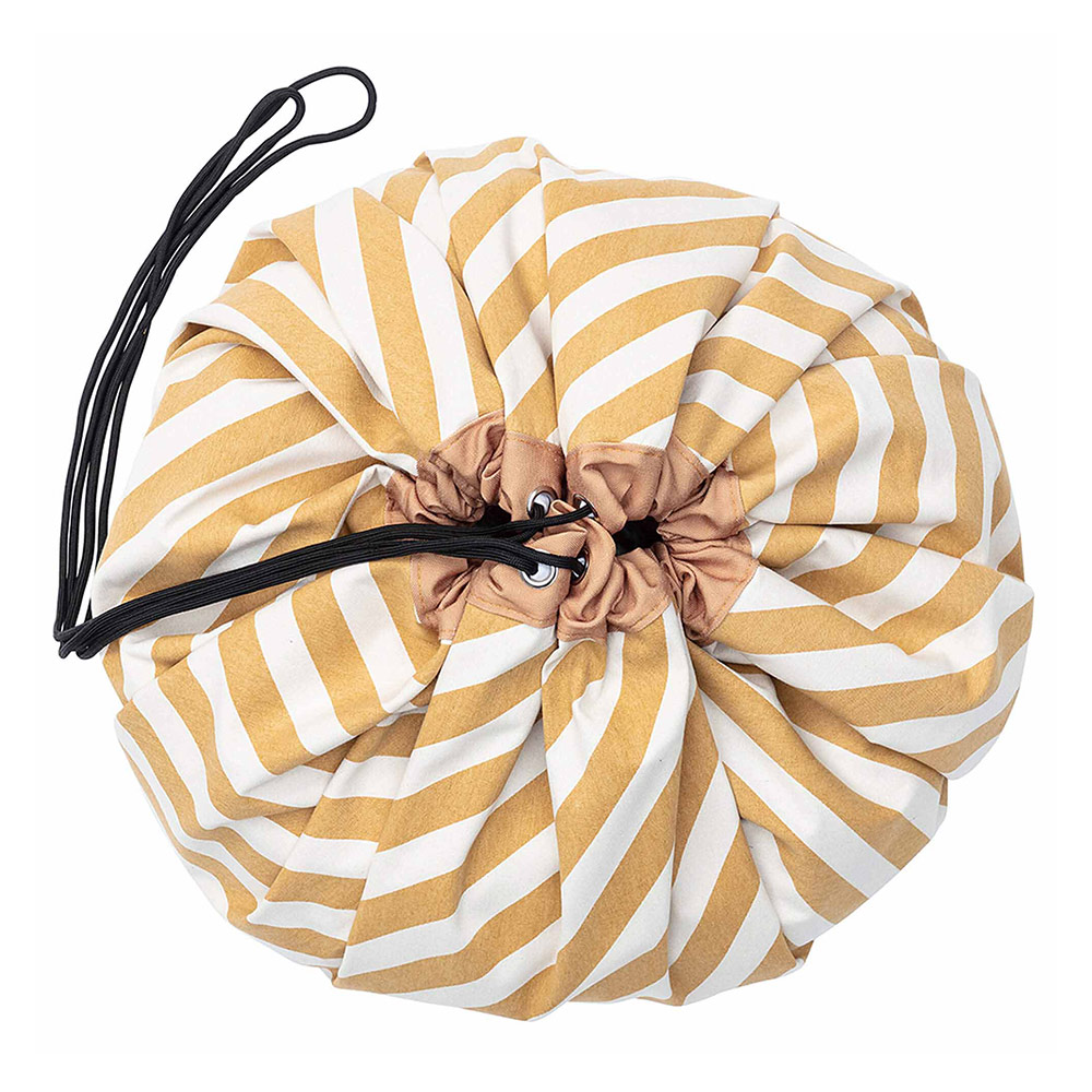Sac - Tapis de jeux Rayures - Moutarde - Play et Go