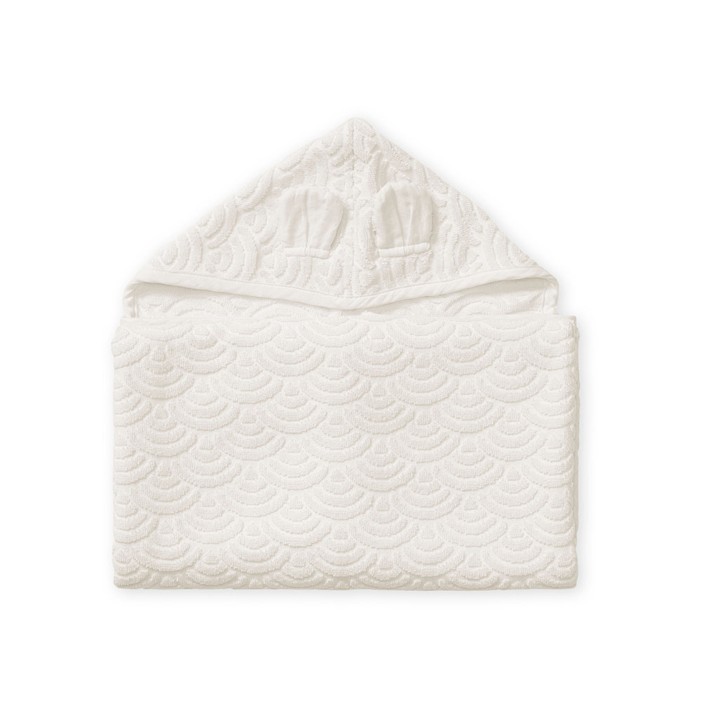 Serviette de Toilette Junior Ours - Blanc - Cam Cam