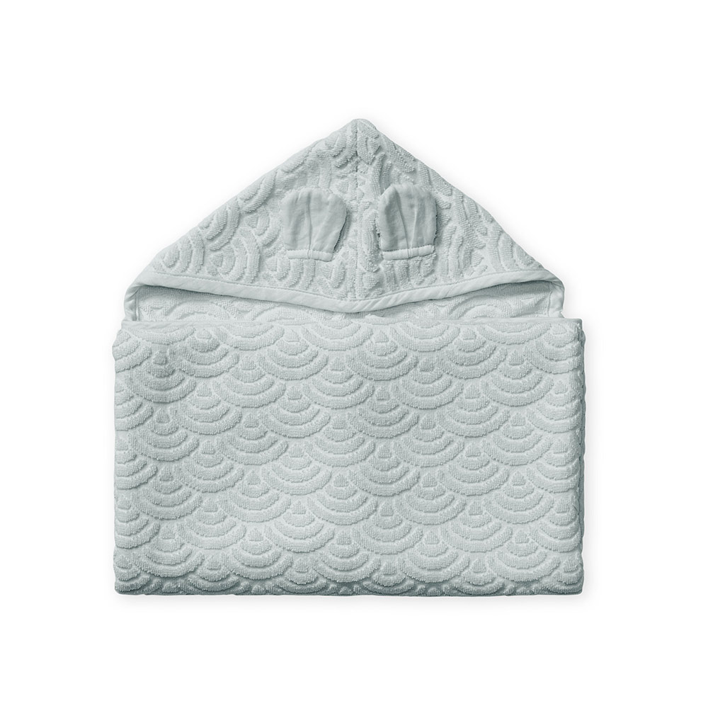 Serviette de Toilette Junior Ours - Gris - Cam Cam