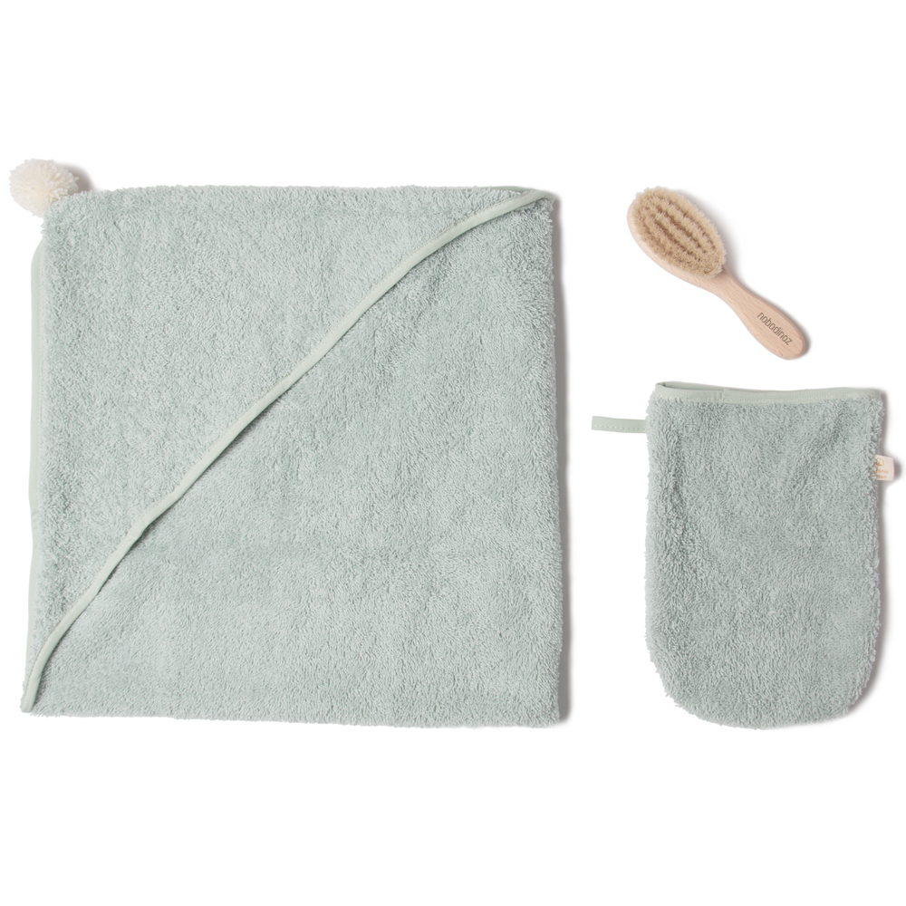 Set de bain bébé So Cute - Vert pâle - Nobodinoz