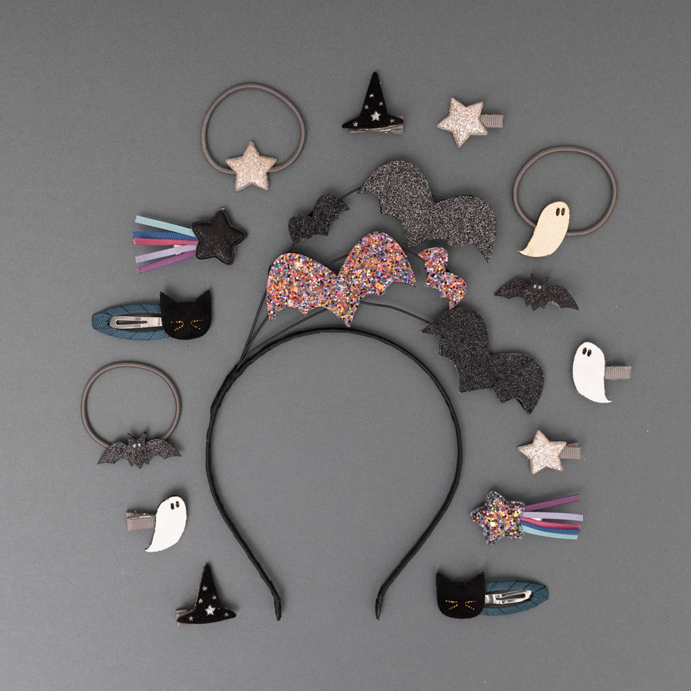 Set d'élastiques à Cheveux Halloween Mimi et Lula