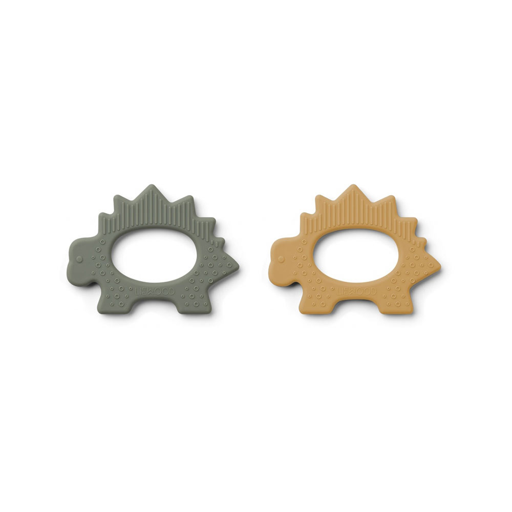 Set de 2 Anneaux de dentition Dinosaure Geo - Liewood