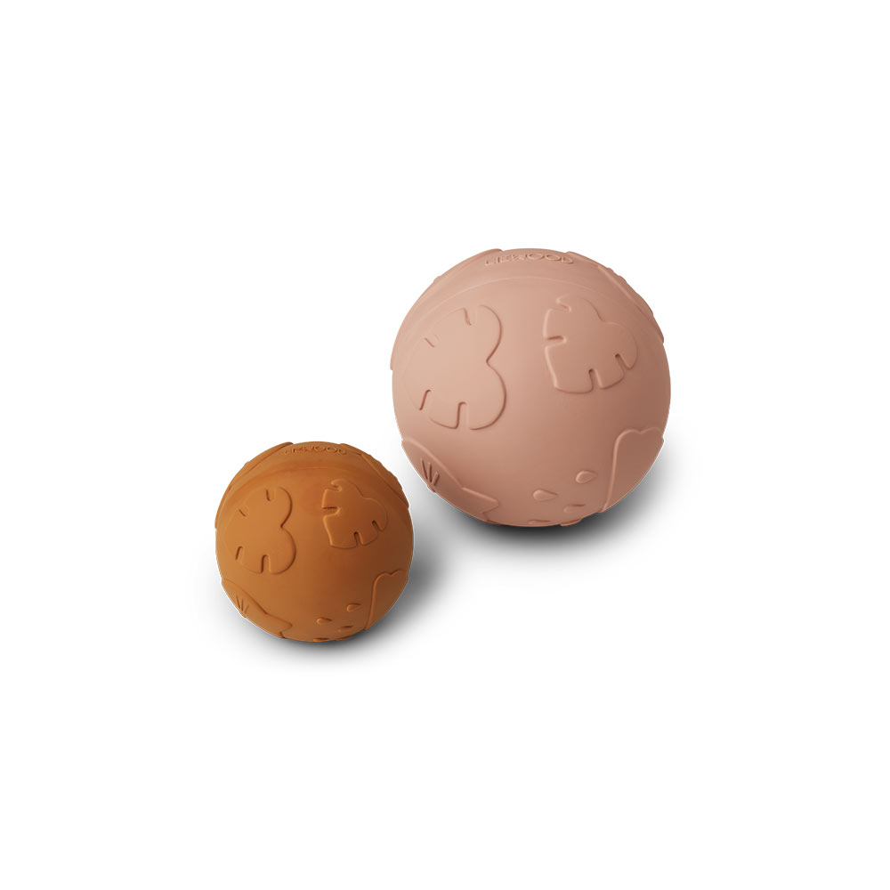 Set de 2 Balles Théa - Rose / Mourarde - Liewood
