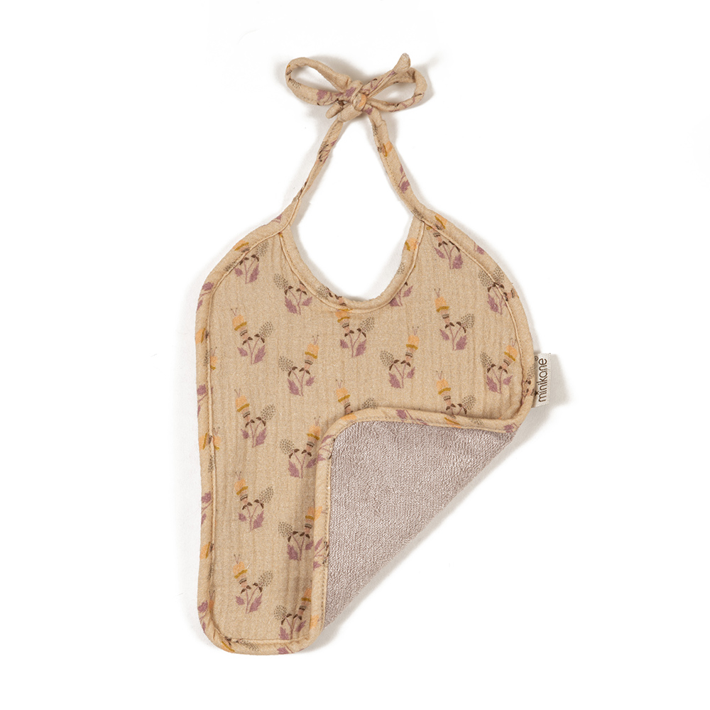 Set de 2 Bavoirs Komplices - Fleurs d'Avril Minikane