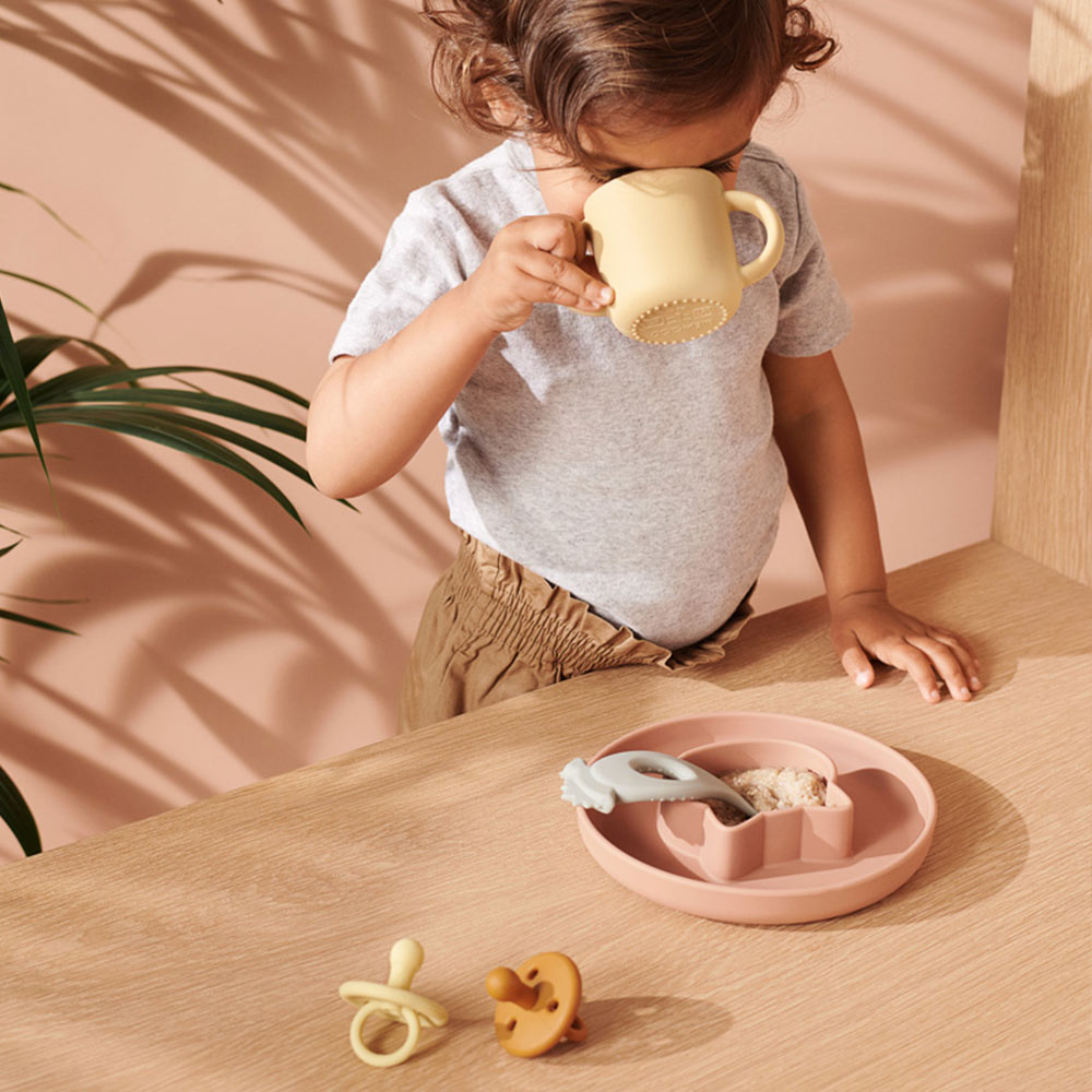 Set de 2 Tasses Chat Gene - Lavande / Rose - Liewood