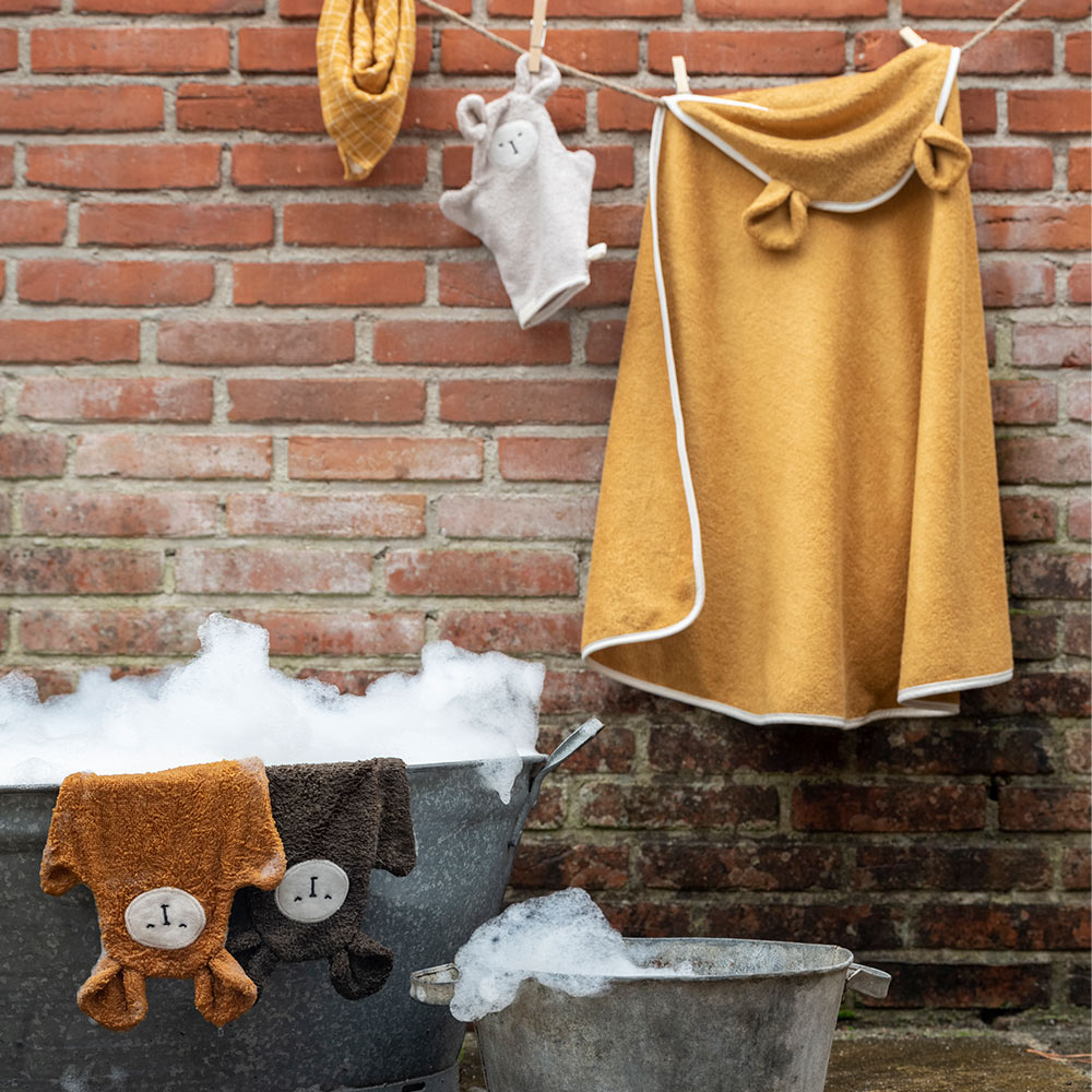 Set de 3 Gants Ours - Olive Mix Fabelab