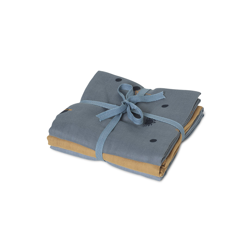 Set de 3 langes Moon - Ferm Living