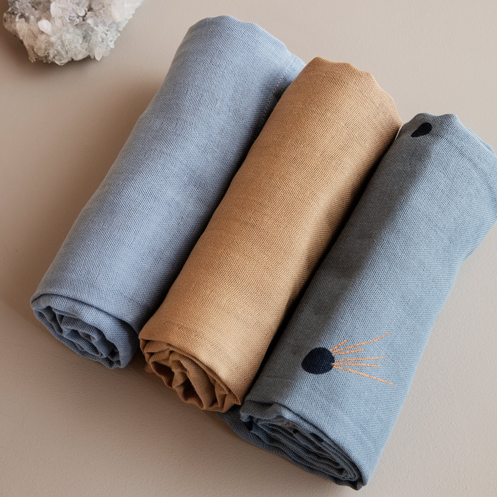 Set de 3 langes Moon - Ferm Living