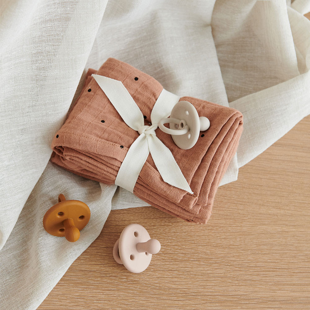 Set de 3 Sucettes Paula - Rose Mix