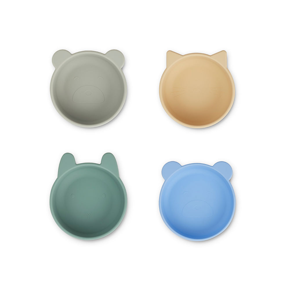 Set de 4 bols Iggy - Peppermint mix - Liewood