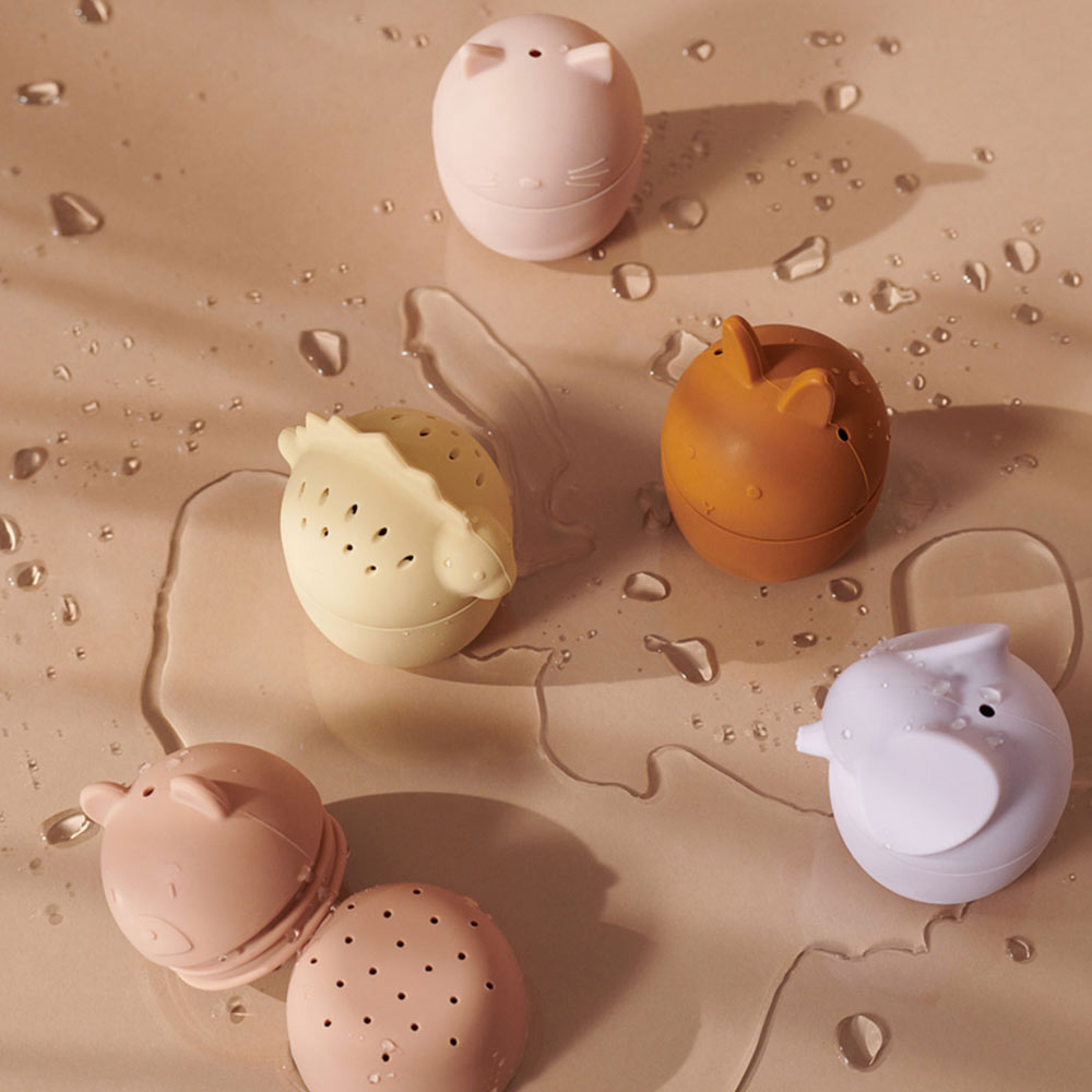 Set de 5 Jouets de Bain Gaby - Rose Mix - Liewood