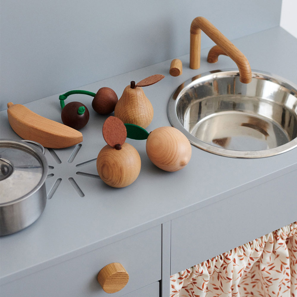 Set de Fruits en bois Cam Cam