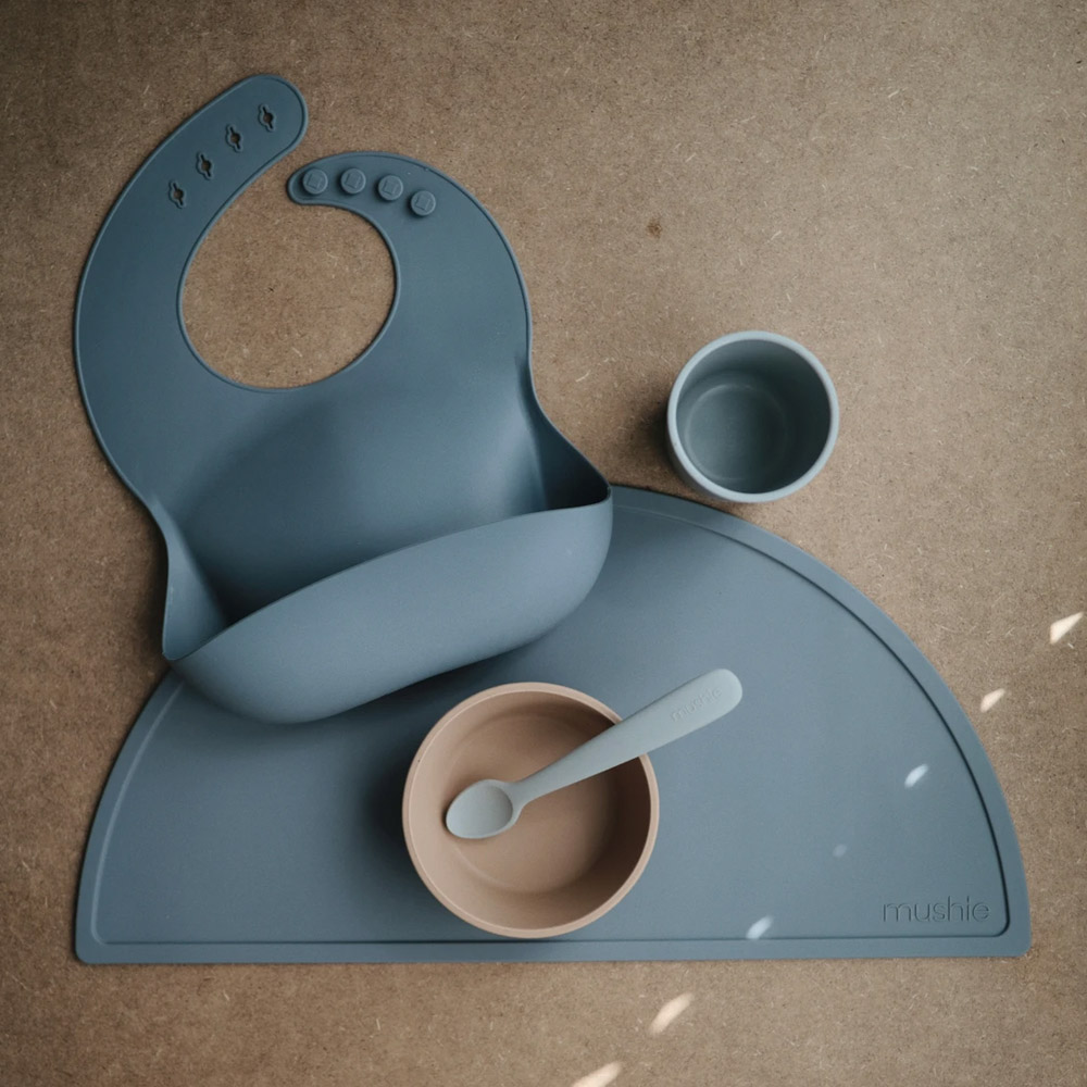 Set de Table en Silicone Pétrole - Mushie