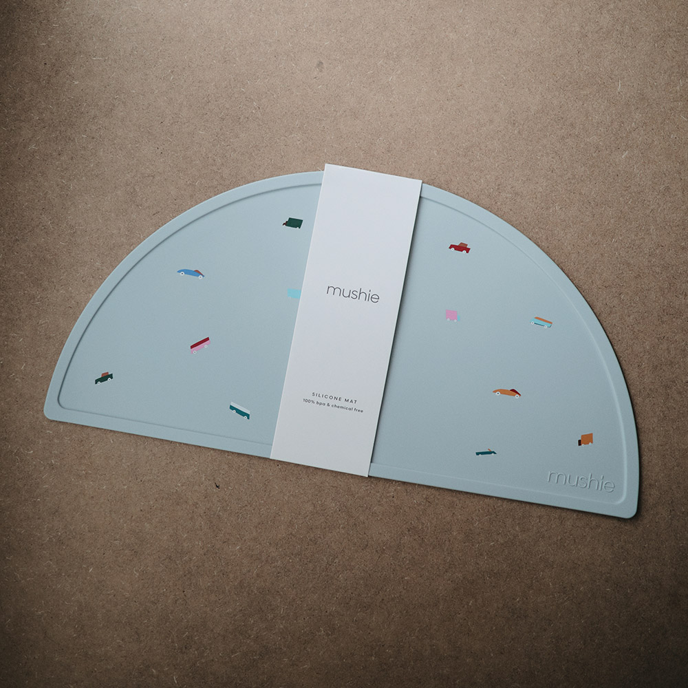 Set de Table en Silicone Voitures Mushie