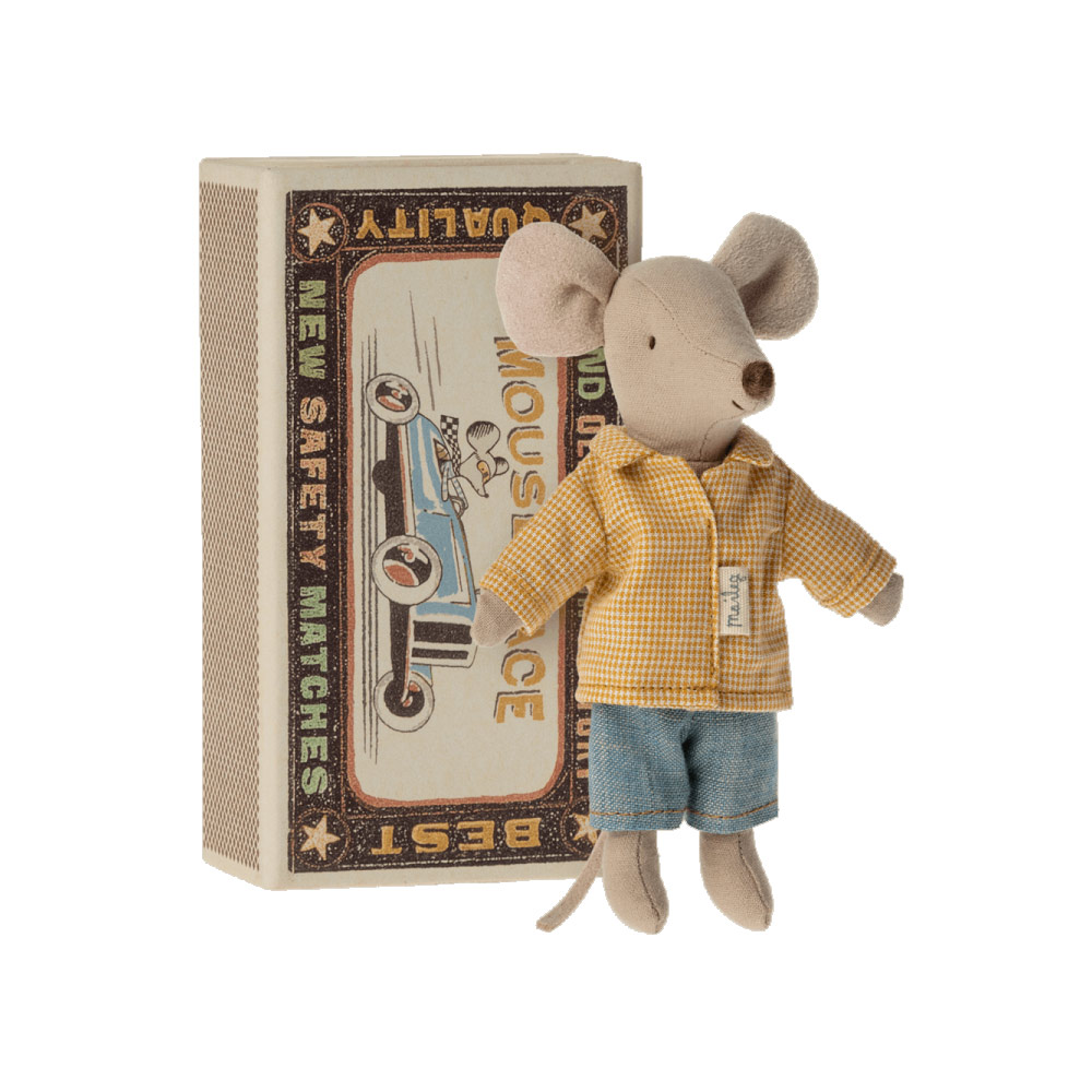 Souris Grand Frère dans sa boîte Maileg