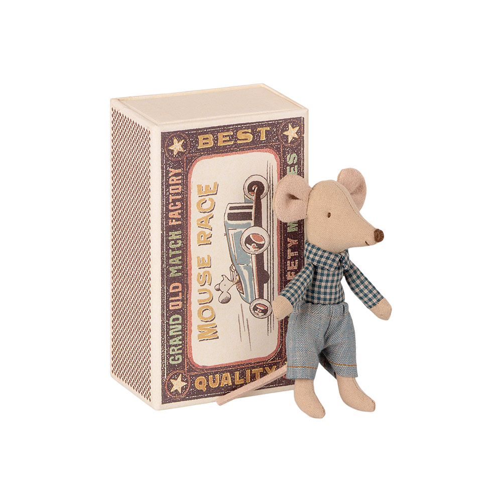 Souris Petit Frère dans sa boîte - Maileg