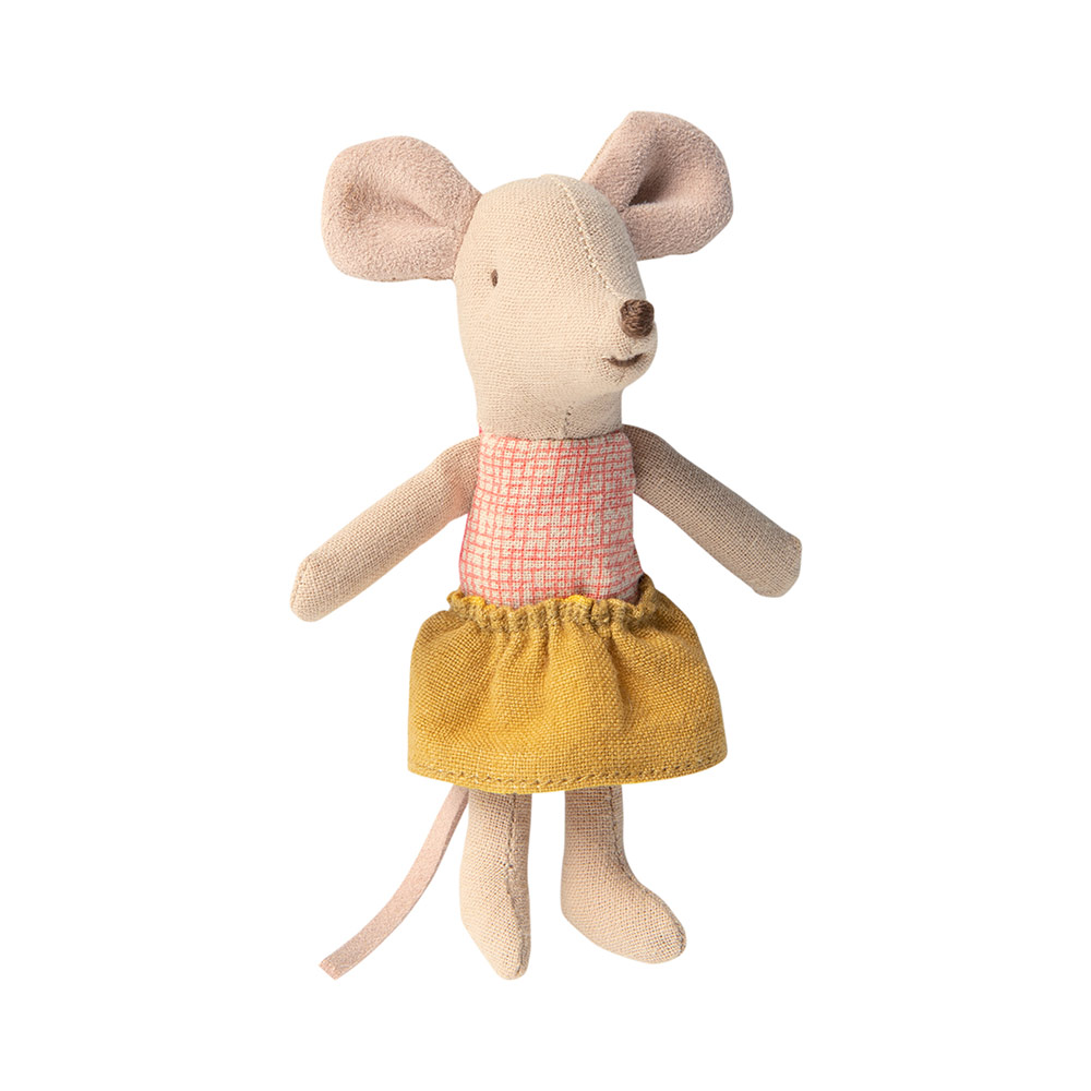 Souris Petite Soeur dans sa boîte - Maileg