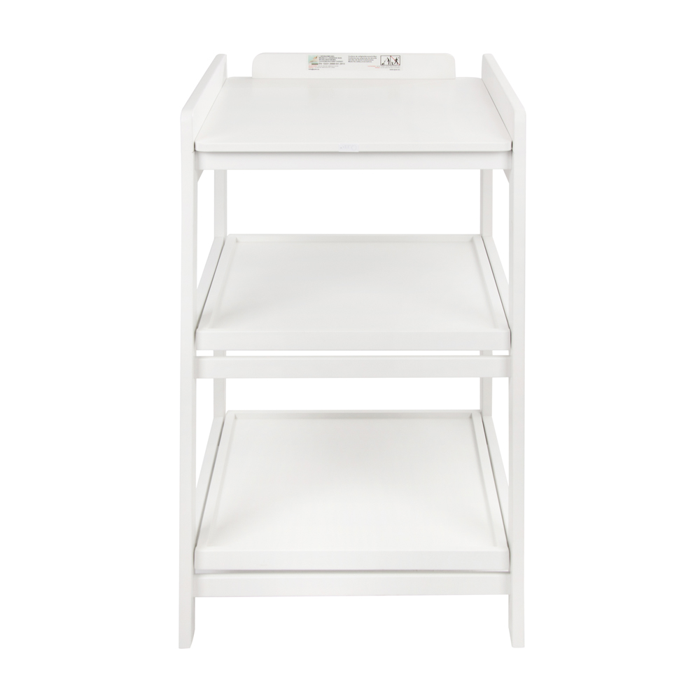 Table à langer Comfort avec roues - Blanc - Quax