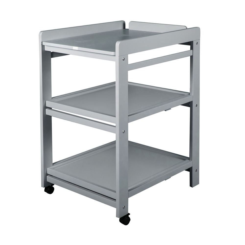 Table à langer Comfort avec roues - Griffin grey - Quax