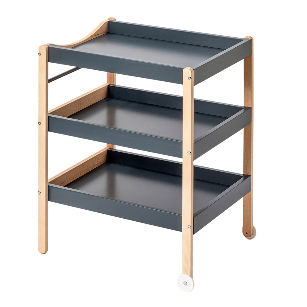 Table à langer Margot 3 plateaux - Anthracite Combelle