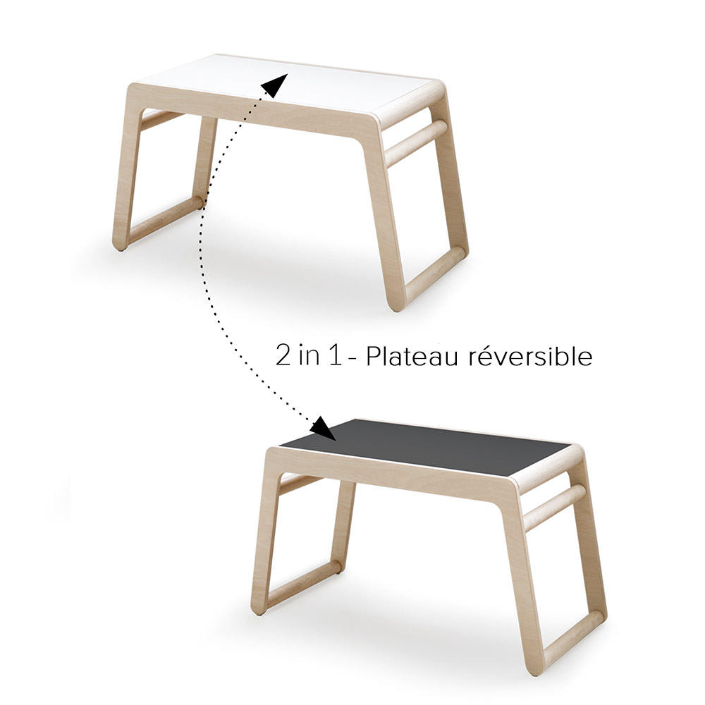 Bureau junior B Table - Naturel - Rafa Kids