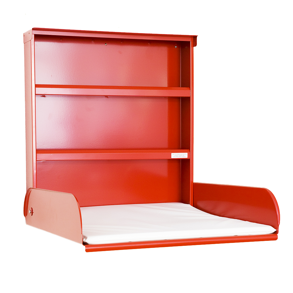 Table à langer murale Fifi ByBO Design - Rouge - ByBO Design